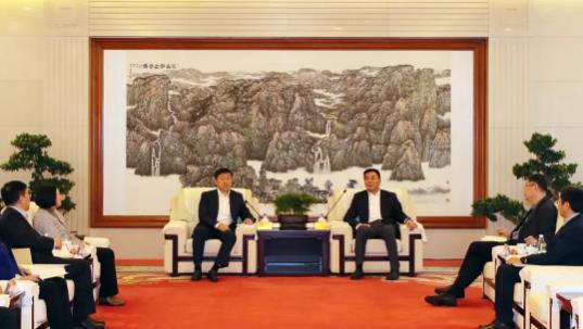 孙伟会见青岛市副市长刘建军
